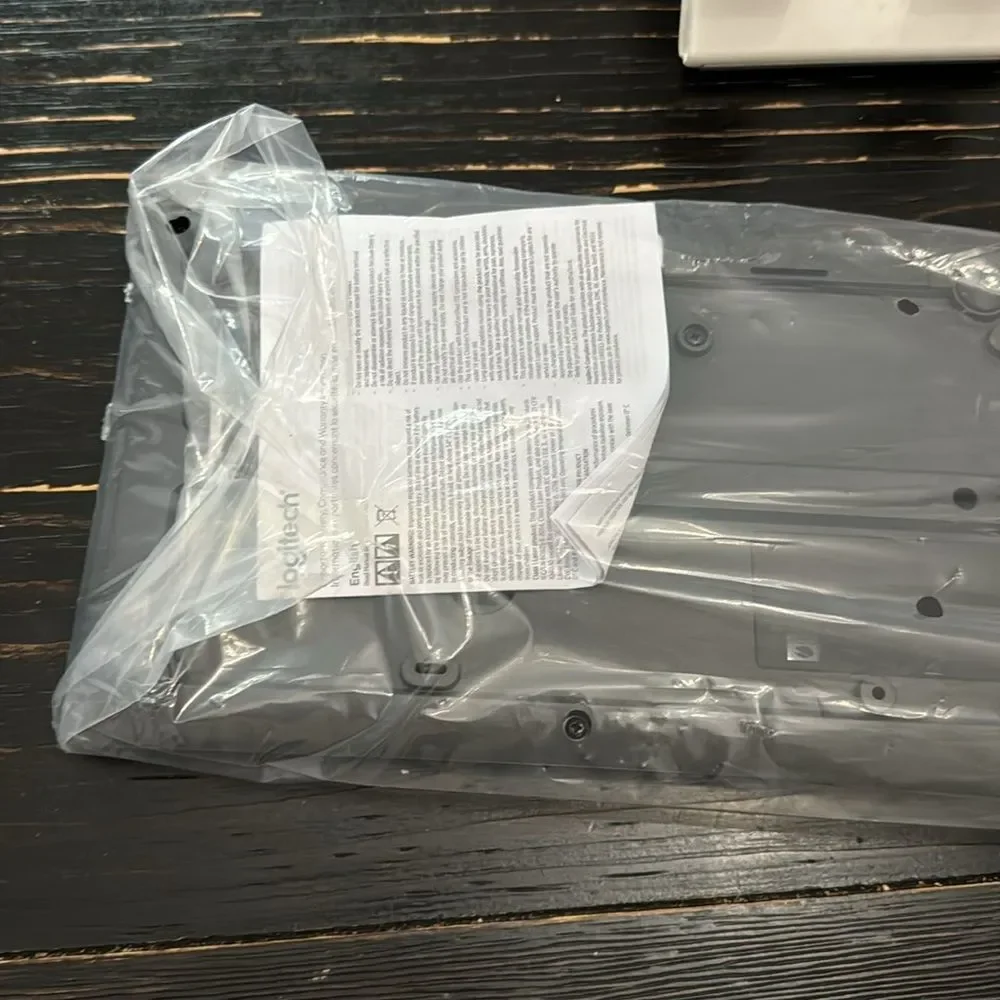 Logitech computer keyboard black